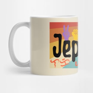 'Jeproks' / Baybayin word Laki sa Layaw (Spoiled / Comfort in one's living) Mug